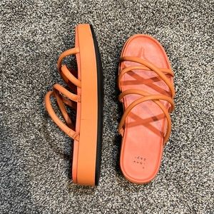 A New Day platform sandals, new